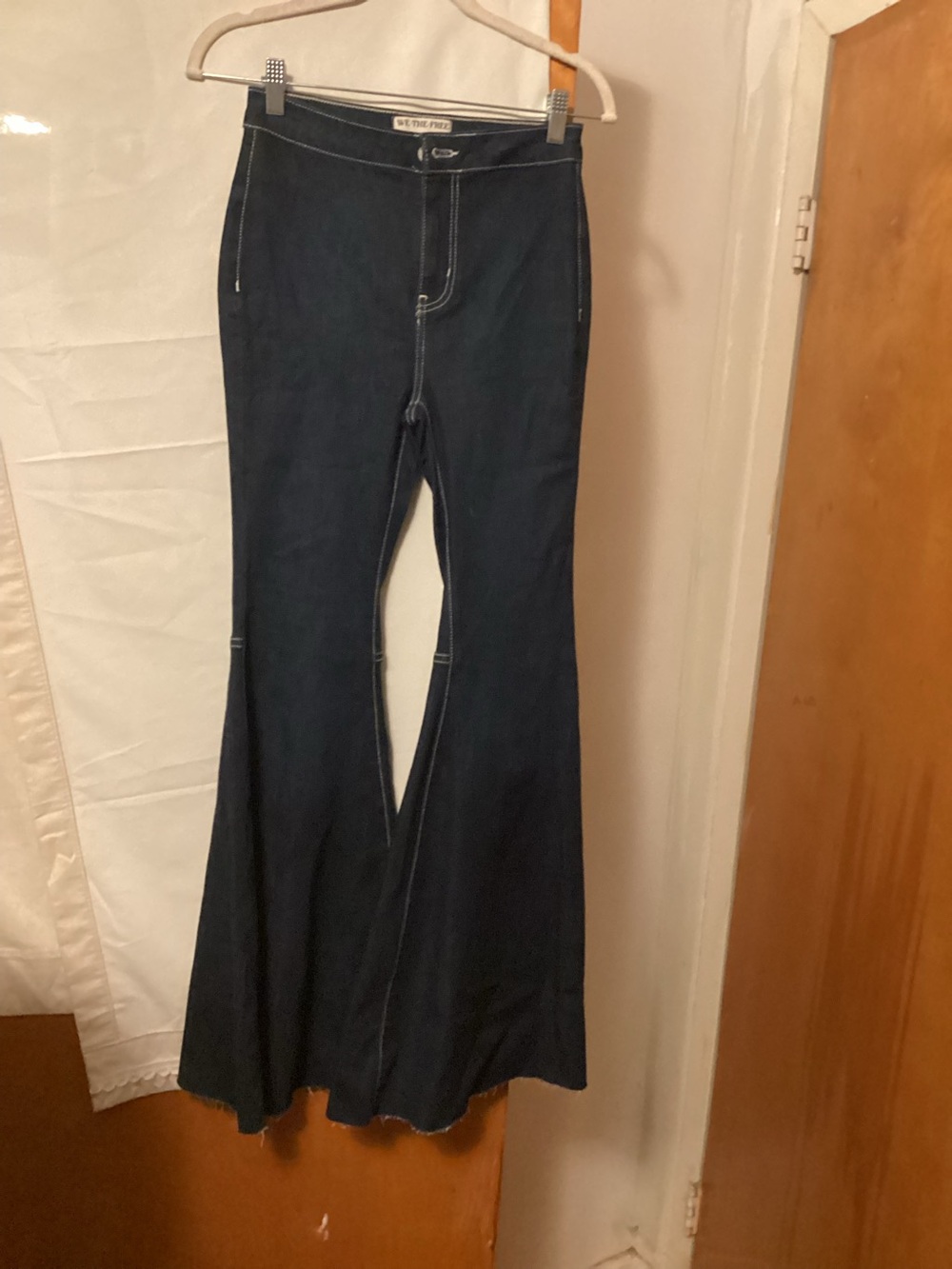 We The Free bell bottoms pull on pants hippie Woodstock festival SZ 26S